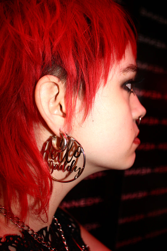 KENNEDY X CURIOUS CASKET “HELLO DADDY, HELLO MOM HOOPS”