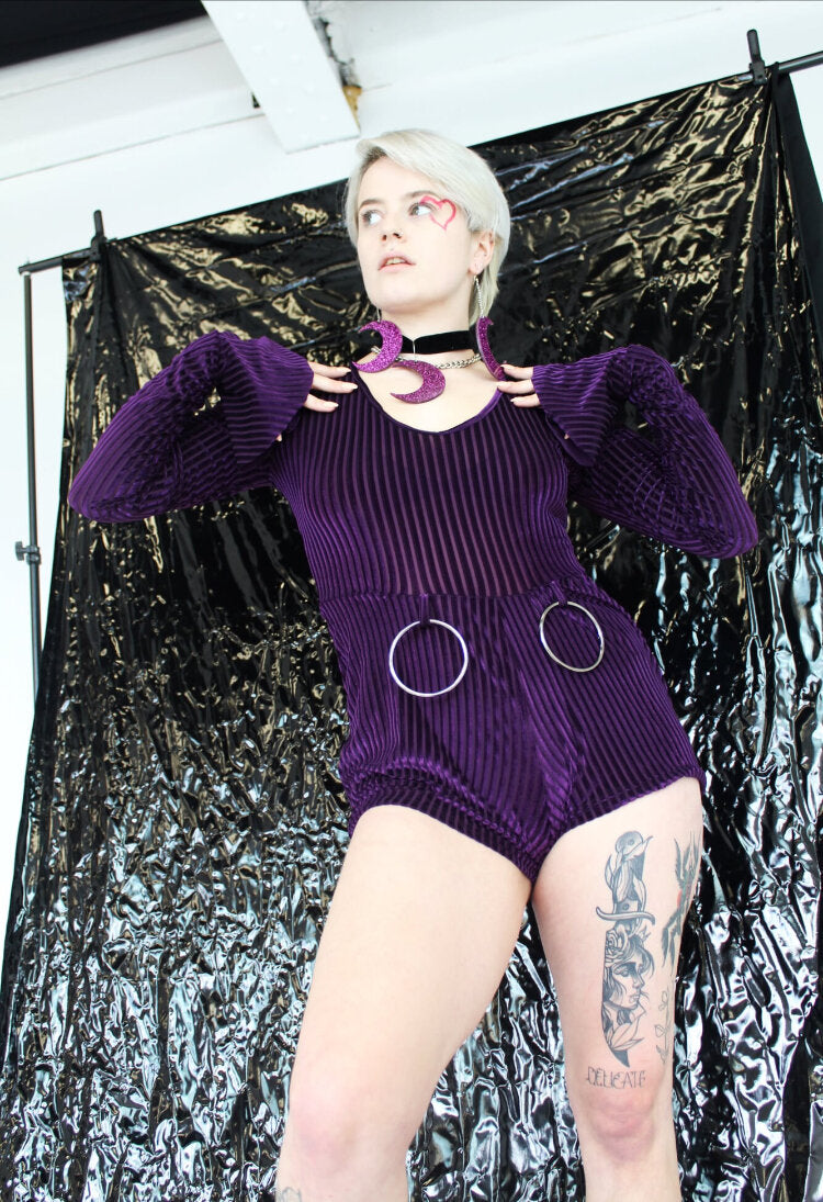 Purple haze playsuit