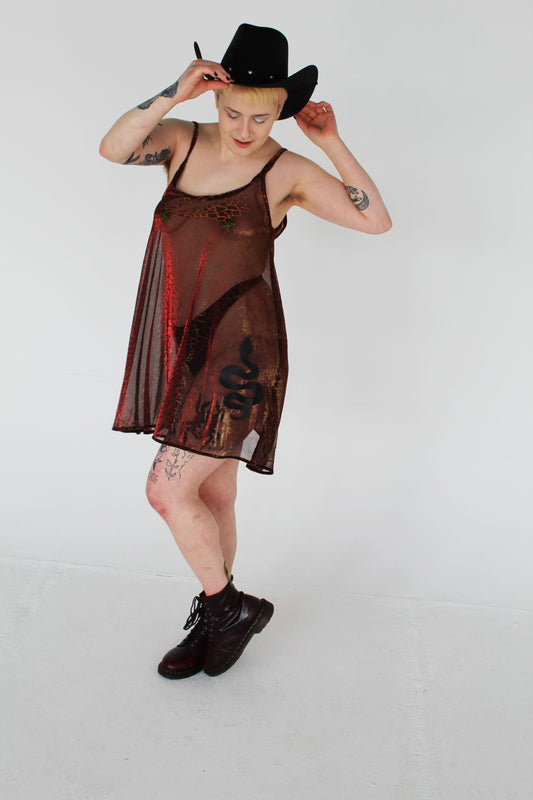 Wild West snake dress