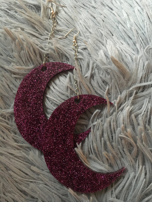CRESCENT MOON EARRINGS