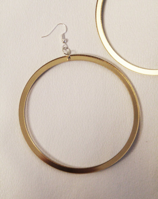 Extra AF hoops in gold