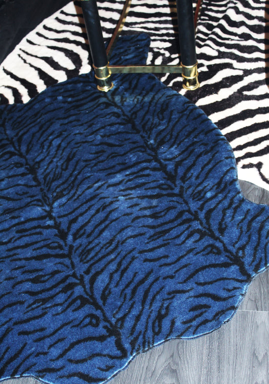 'Jean Genie' Tiger Faux Fur Rug