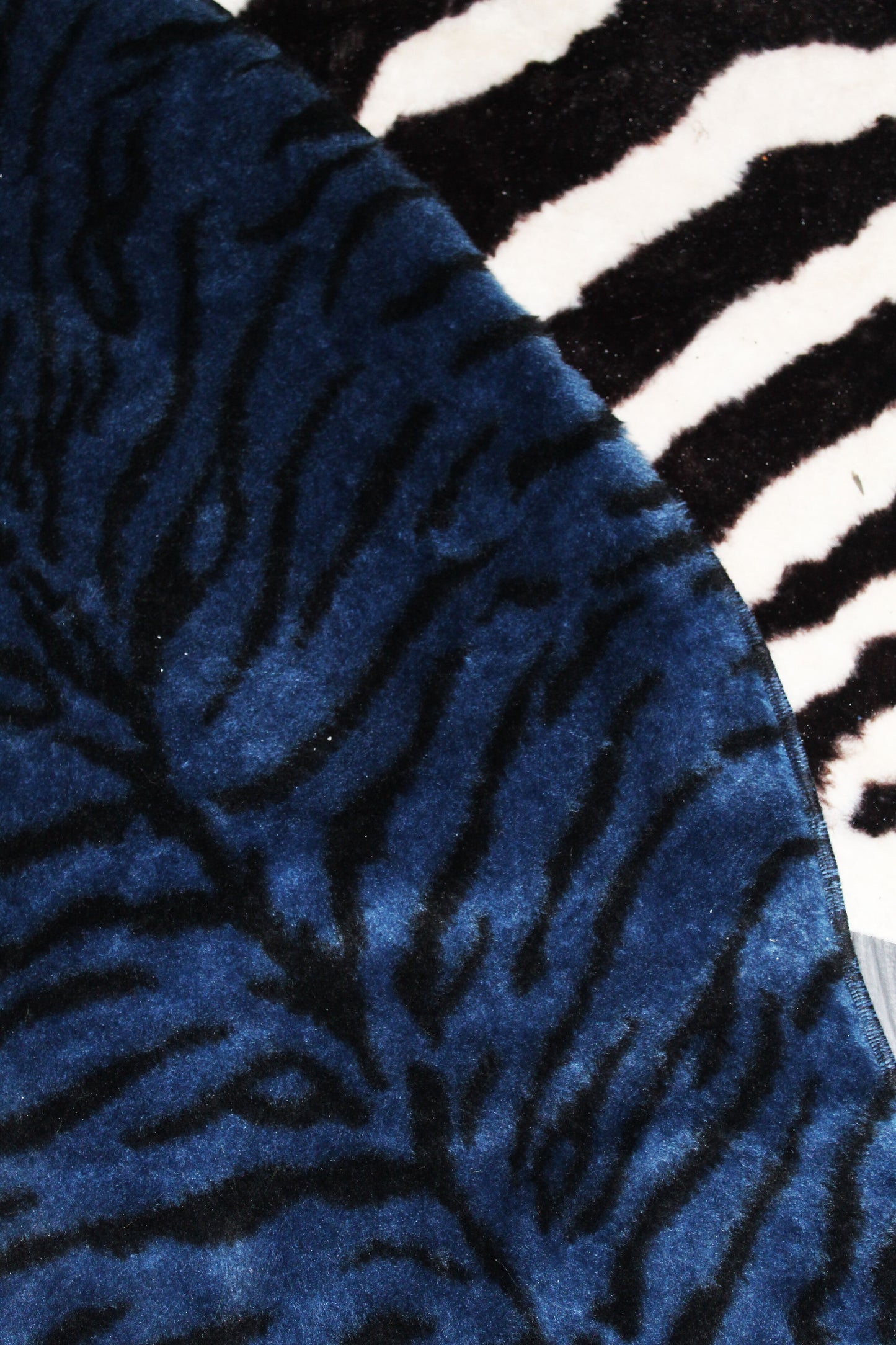 'Jean Genie' Tiger Faux Fur Rug