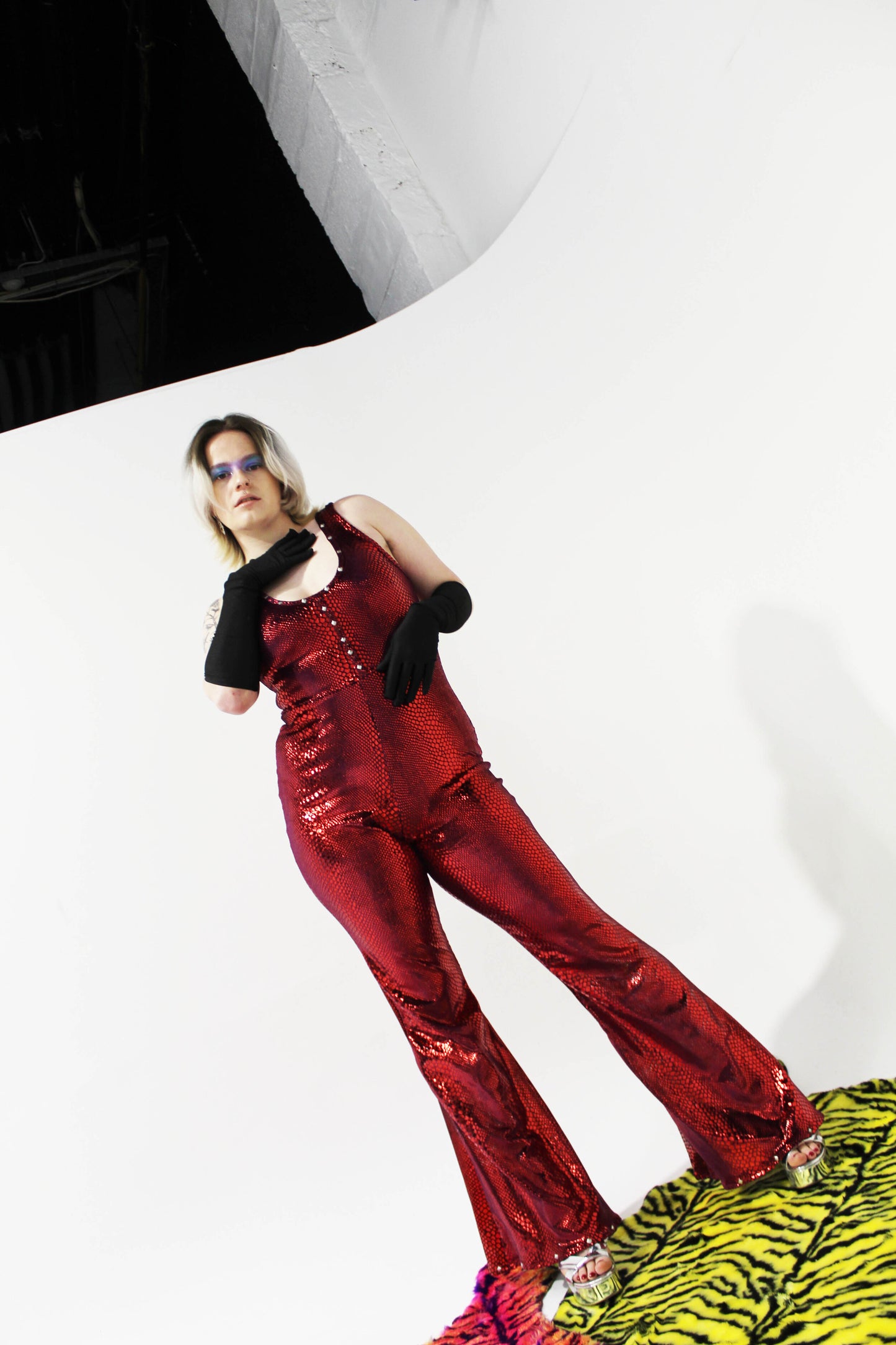 'STONE COLD CRAZY' VELVET JUMPSUIT