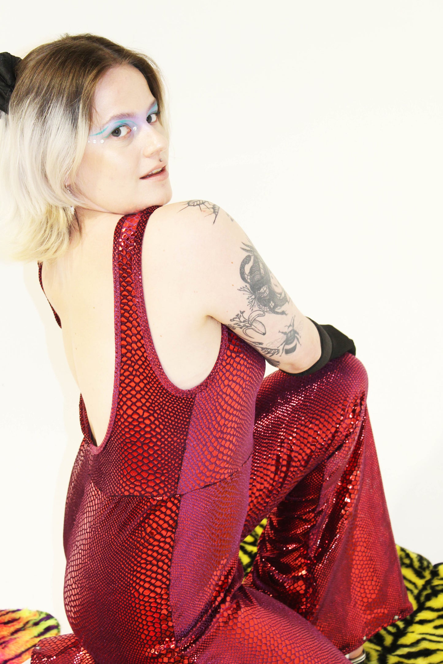 'STONE COLD CRAZY' VELVET JUMPSUIT