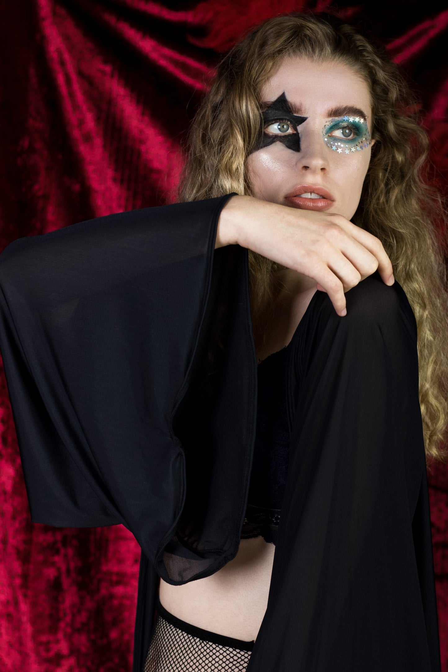 SLEAZY ROCK AND ROLL MAXI ROBE