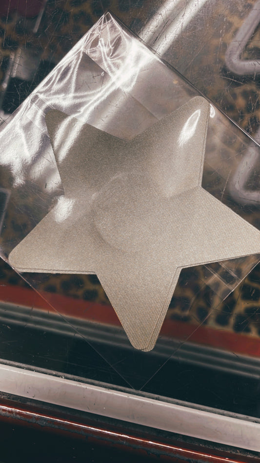STAR SHAPED SELF ADHESIVE NIPPLE COVERS
