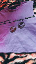 Load image into Gallery viewer, “I’M YOUR CHERRY BOMB” CROPPED TANK TOP
