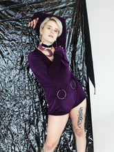 Load image into Gallery viewer, Purple haze playsuit
