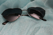 Load image into Gallery viewer, BLACK HEART FESTIVAL SUNGLASSES
