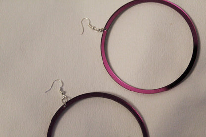 Extra AF hoops in purple