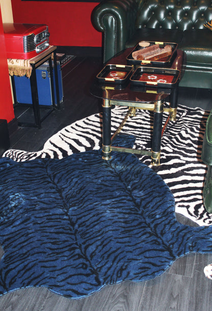 'Jean Genie' Tiger Faux Fur Rug