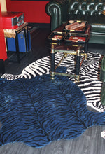 Load image into Gallery viewer, &#39;Jean Genie&#39; Tiger Faux Fur Rug
