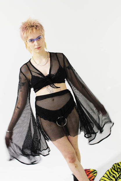 STEVIE GONE ROUGUE FISHNET TOP