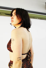 Load image into Gallery viewer, &#39;HOLLYWOOD&#39; TIGER PRINT LYCRA BIKINI TOP
